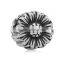 Ready Stock 7 Designs Big Hole Vintage Tone Stainless Steel Flowers European Charms Beads For Bracelet Jewelry Making SEB-LG289
