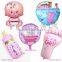 4 Styles Princess Baby Foil Balloons Birthday/shower Party Supplies Ballons