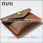 Top quality antique style crazy horse business card holder designer mens metal clasps leather men wallet