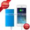 power bank battery 4000mah 5V/1A metal power bank with clips