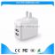 2016 New Design usb phone charger 3 port usb qc 3.0 charger