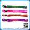 China manufacturer wholesale cheap shine woven wristband