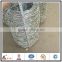 Mytext Galvanized steel coiled anping factory cheap barbed wire