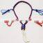 5 loop custom hunting paracord duck call lanyard red white and blue