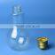 Clear plastic Light Bulb Jars 150ml