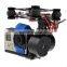 2 Axis Brushless FPV Camera Gimbal Stabilizer for DJI Phantom 3 Compatible with Gopro Hero 3
