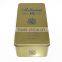 decorative packaging tin box for tea/coffee/chocolate/candy