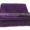 100%polyester polar fleece solid color travel throw blanket