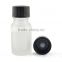 10/15/20/30/50/100 m clear lfrost glass dropper bottle for e liquid with childproof tamper cap with glass dropper