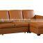 Modern classic leather corner sofa bed for sale