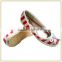 Fashion leisure ladies espadrilles shoes flat casual women shoes