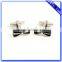 Wholesale promotion logo engraved antique cufflink