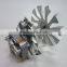 220V 50/60Hz Shaded Pole Motor with cooling blades YJ61-20 C.L.H built-in Oven Motor