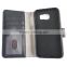Leather Case Design Nice Design Custom Design mobile phone purse for galaxy s6 card slot case
