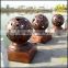 Outdoor hollow ball stainless steel sculpture All sorts of modelling of bronze ball ornaments