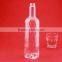 New products liquor bottles 700ml Leopard grain shape bottles apple glass wine bottle