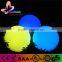 UV resistant PE plastic RGB color changing led solar christmas ball light