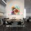 SH026 Home Decoration Handmade Mdcl-360 Beautiful Flower Canvas Oil Painting
