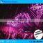 dmx control 3D pixel tube meteor star fall led tube light
