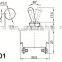automotive switchWaterproof reset switch