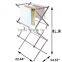 Folding Cloth Drying Rack for Home Storage