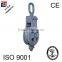 SINGLE SHEAVE GALVANISED MALLEABLE CAST IRON PULLEY
