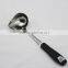 new plastic corn handle stainless steel kitchen utensil gravy ladle tasting ladle