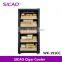 compressor double layers LOW-E(UV protected) glass door cigar cooler