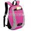 Blue and black school backpack