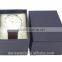 Good quality classic watch box dark blue watch case for mens watch on 