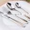 Popular Stainless Steel Tableware set with Laser Printing