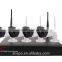 Guangzhou 4ch 8ch wifi NVR kits wifi ip cctv security camera system with 1.0/1.3 megapixel wifi camera