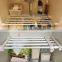 extendable small metal clothes storage shelf