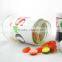 eco friendly round glass jars and lids