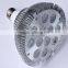 E27 dimmable 5w 20w led par38 par light for office