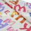 burnout custom print cotton fabric wholesale