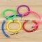 Flexible Bracelet Wristlet Circlet Ballpoint Pen for Promotion