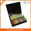 Customized Neon Sticky Strips in calculator,PU leather holder with calculator with combined Sticky notepads, Stationery Set