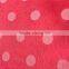 100%polyester polka dot printted velvet fabric for blanket, bed,pajamas