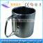 450ml Titanium Camping Titanium Cup And Titanium Mug for Outdoor Cooking Set