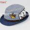 American Texas Ranger Hat Cowboy Style Fedora Straw Cap for Kids Baby Child