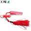 Promotional chinese red usb flash disk with Chinese knot