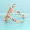 Rose Gold Bangle 16CM Opening Rhinestone Bangle In 925 Sterling Silver