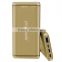 type-c cable 10000mah external battery with QC 2.0 power bank charger for mobile phone