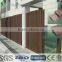 wood plastic composite timber garden fencinc