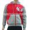 Funny Breathable zipper up Heavy Fleece Hoodie Jacket