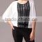 Pretty Steps 2016 Design elegant women blouse tops loose T-Shirt batwing tops for ladies