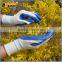 BSSAFETY Cheap nitrile coated garden working safety gloves