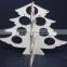 wooden christmas tree sets,small and nature decoration,santa claus door decoration