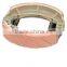 dirt bike motorcycle brake shoe GN125 GS125 bajaj 100 with colors china facotry wholesales